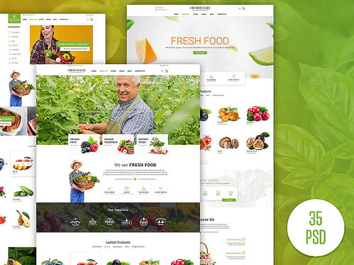 绿色生活，触手可及 探索Fresh Food健康有机食品电商平台